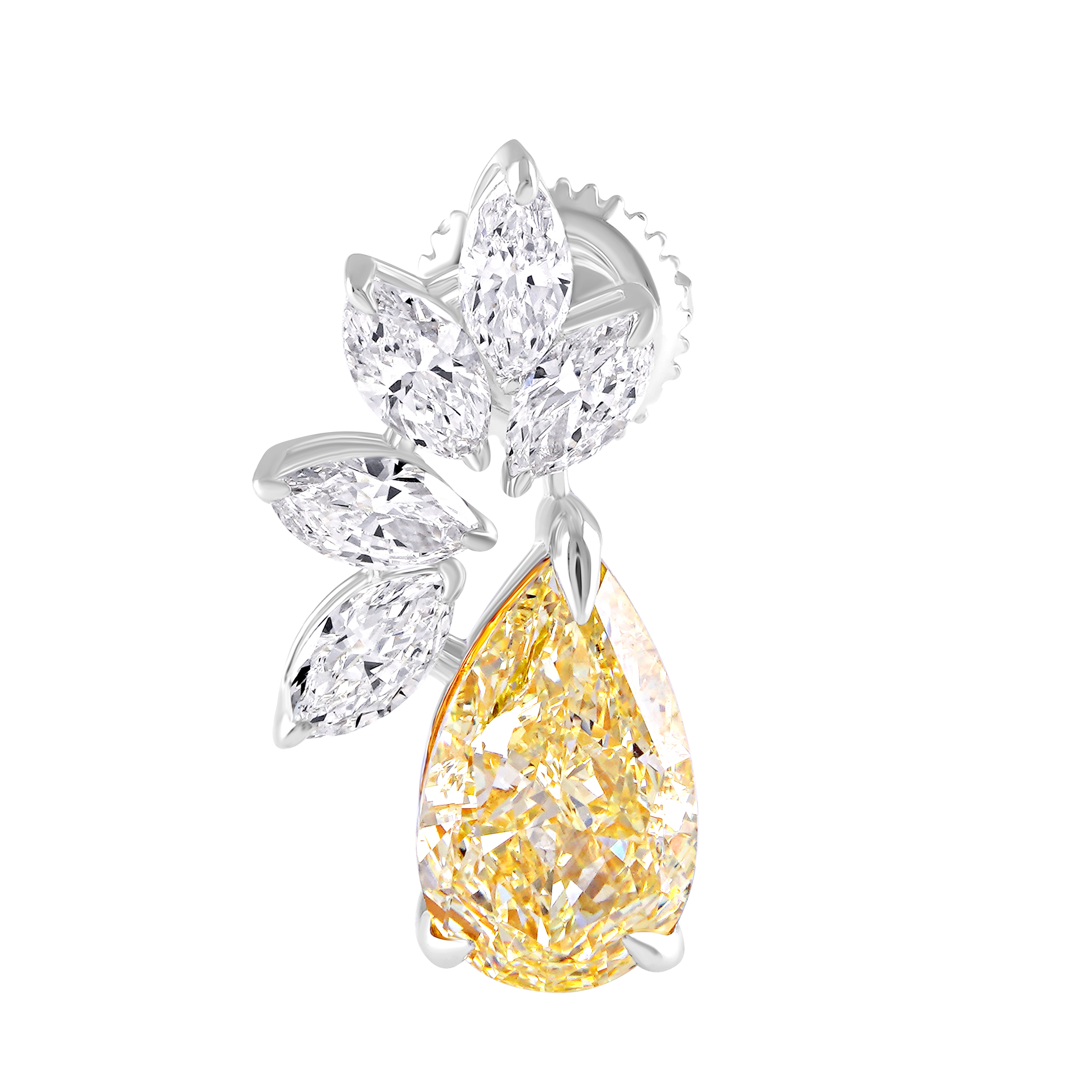 Petal Bloom Pear Earrings
