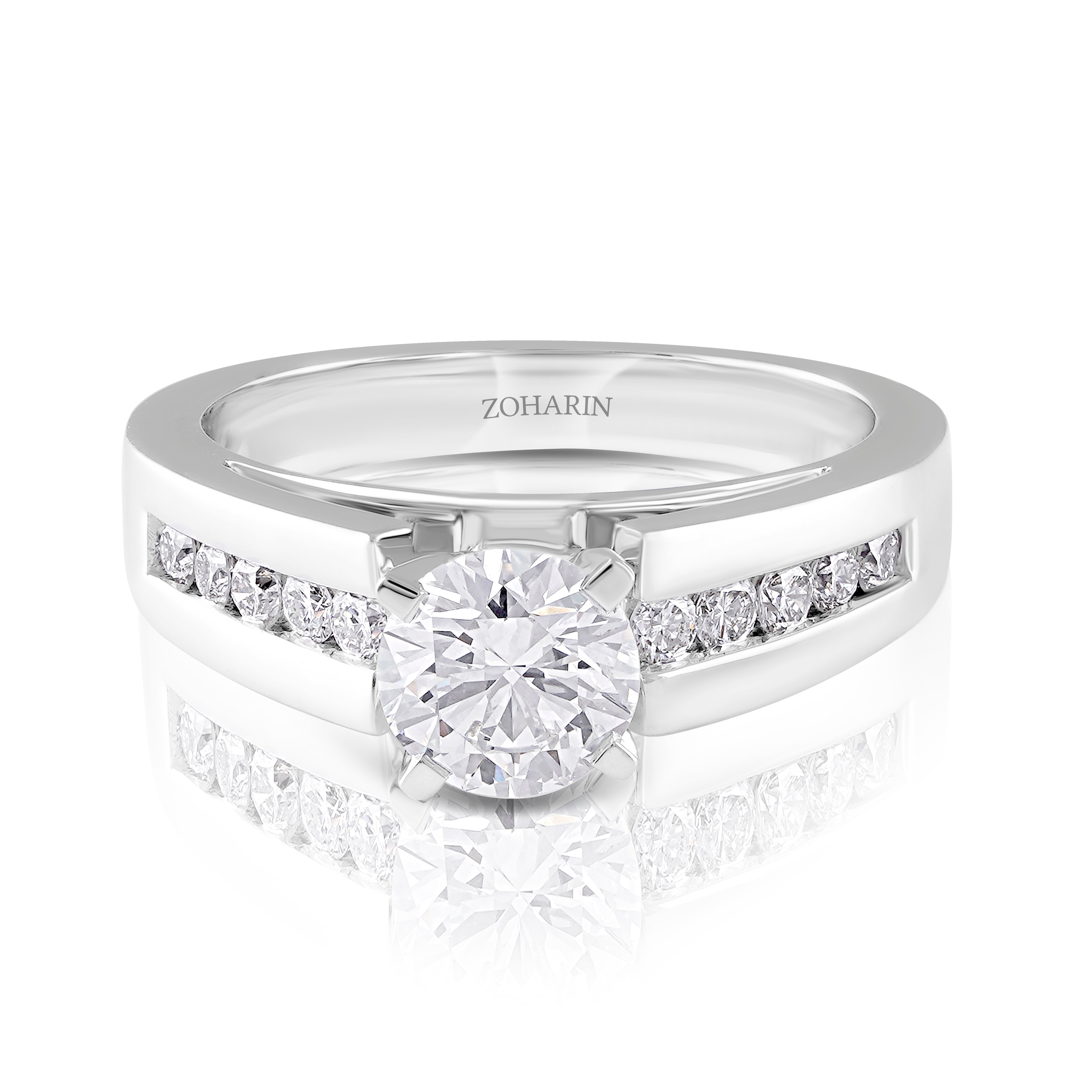 Bold Radiance Solitaire Ring