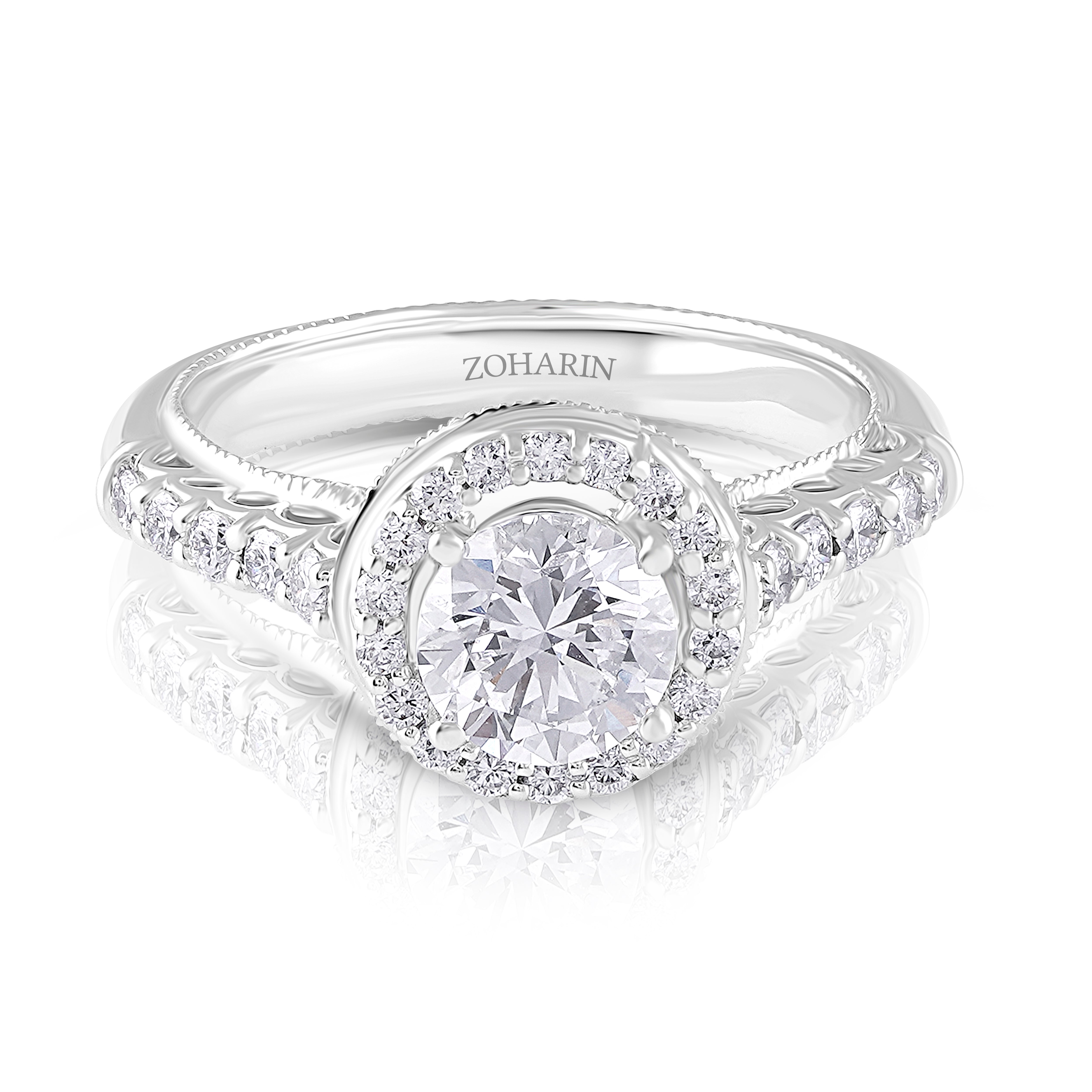 Celestial Glow Halo Ring