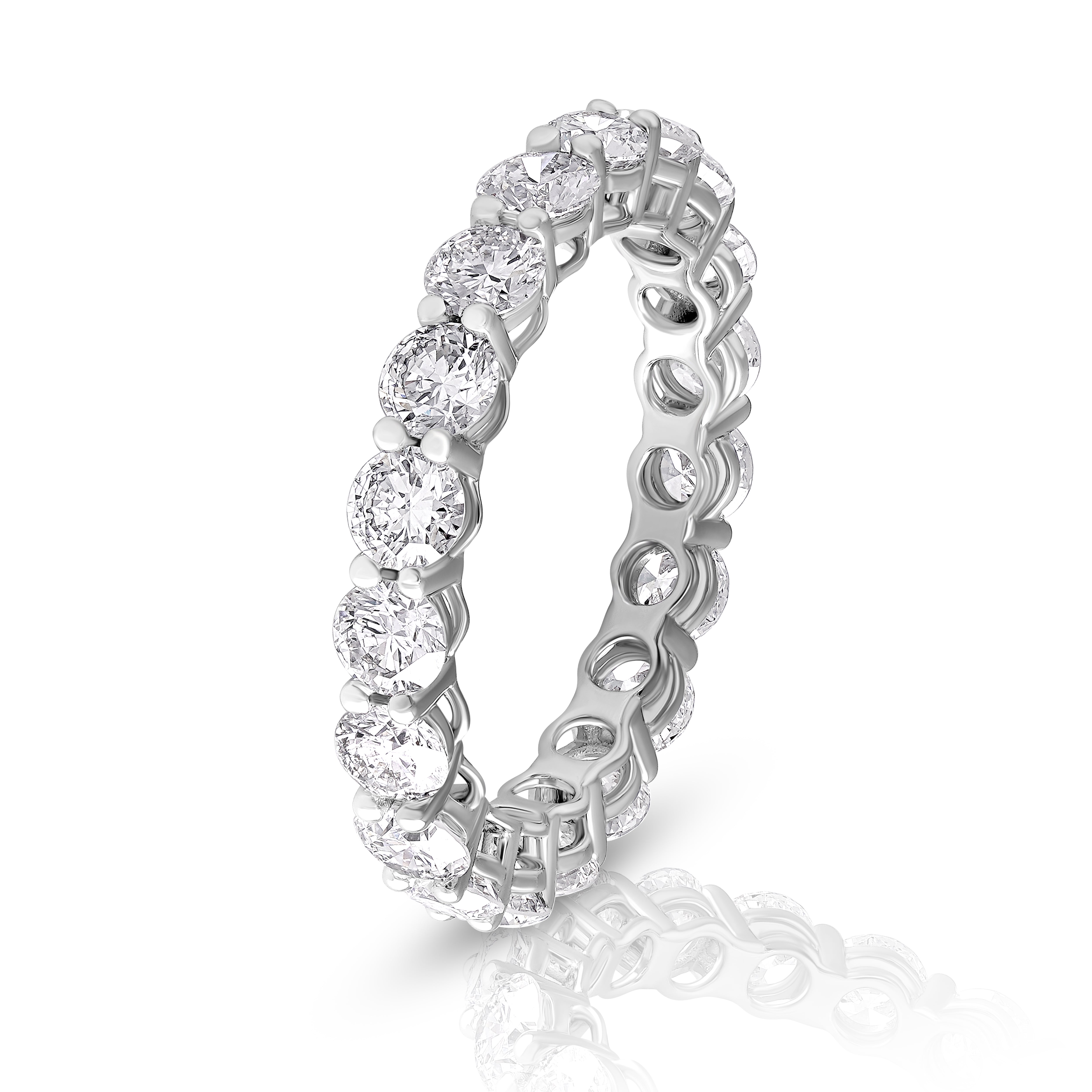 Radiant Aura Diamond Eternity Ring
