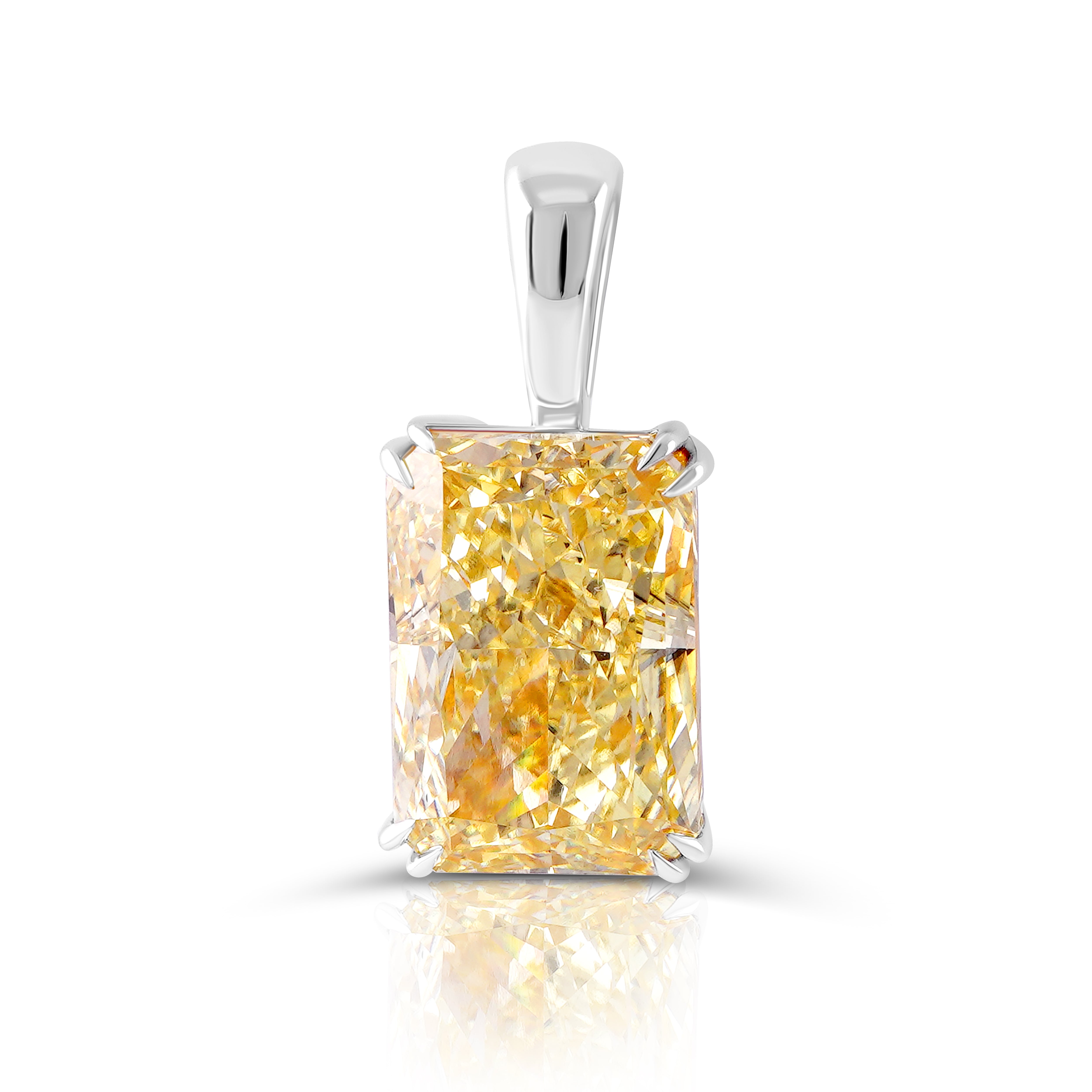 Sole Radiance Emerald Pendant