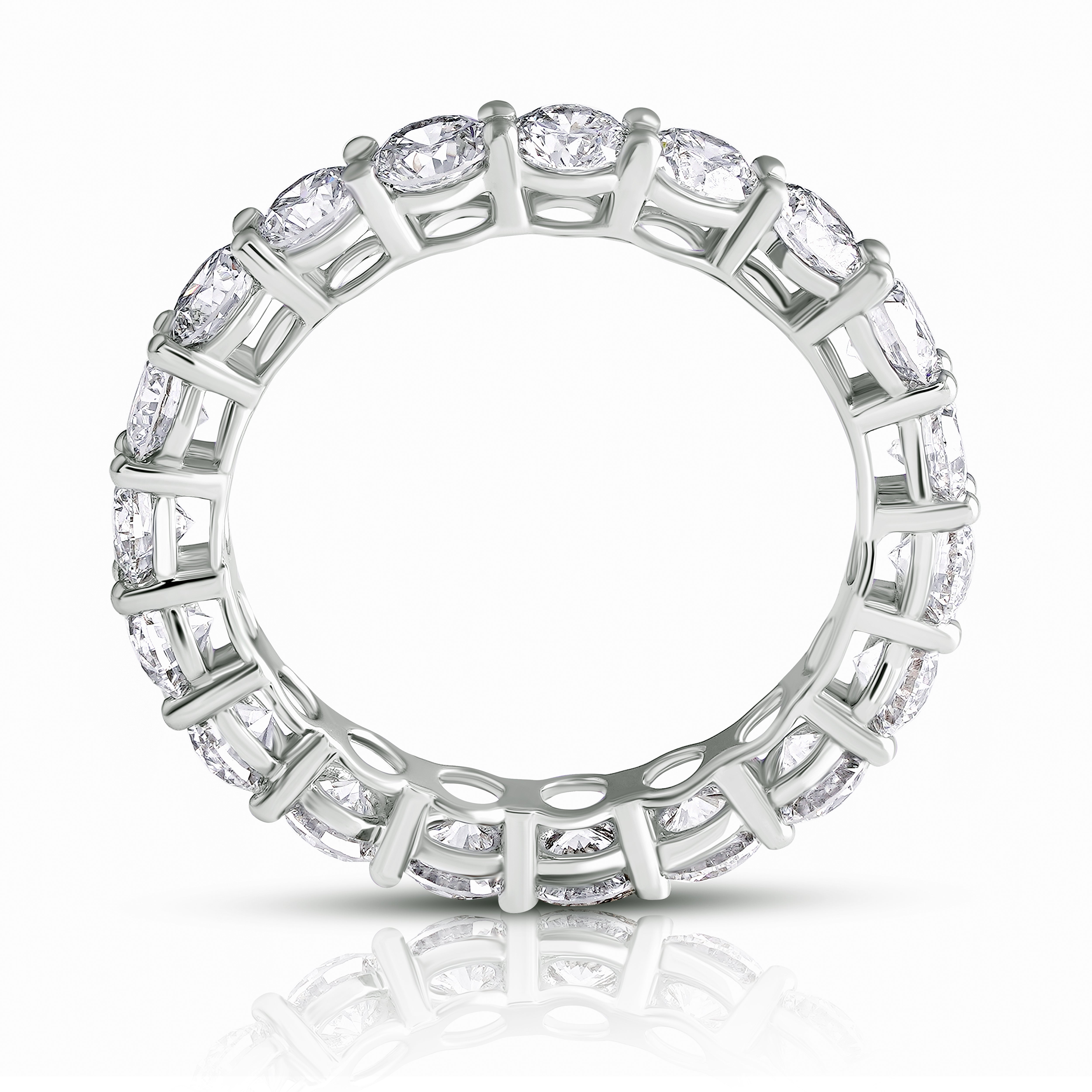Radiant Aura Diamond Eternity Ring