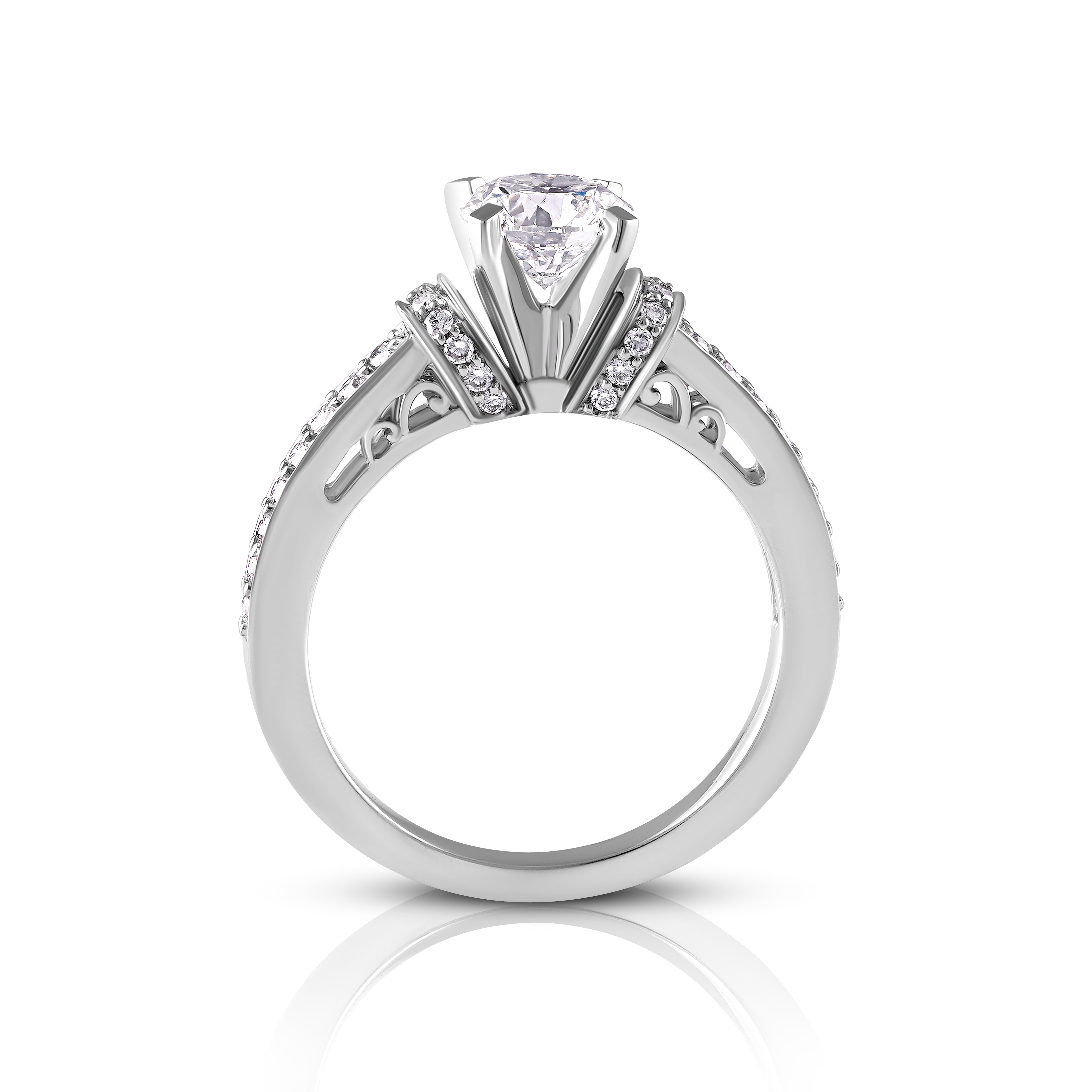 Empress Spark Solitaire Ring