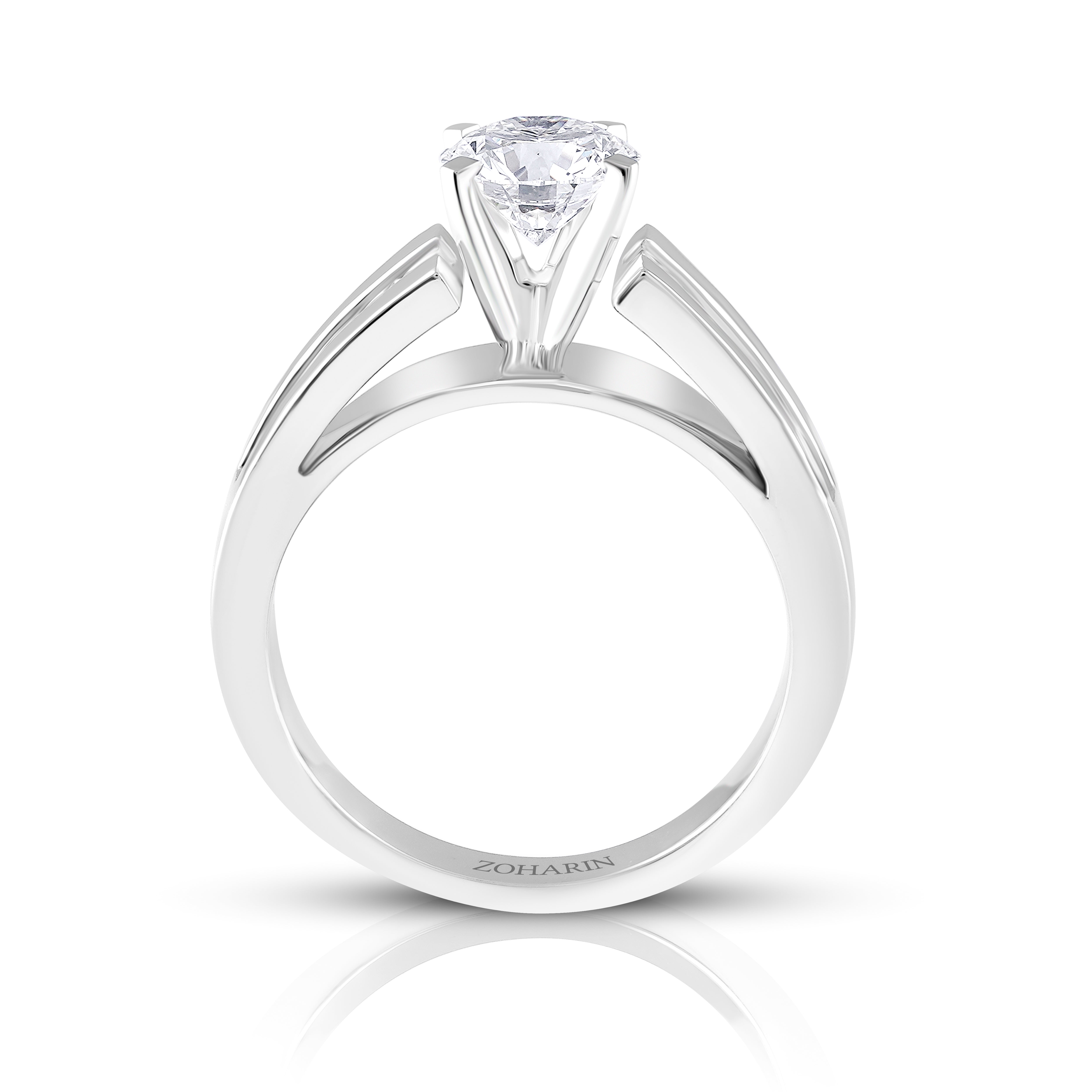 Bold Radiance Solitaire Ring