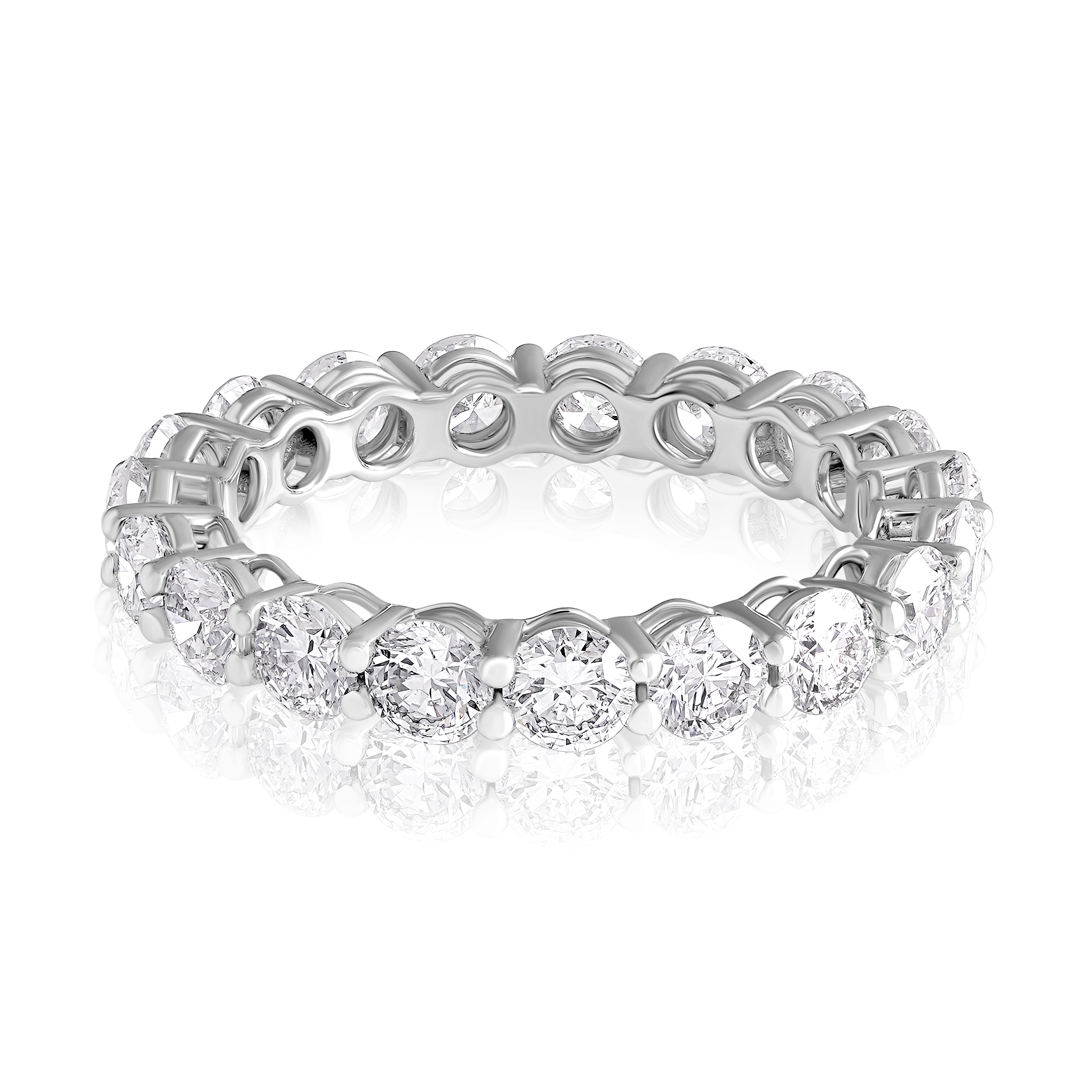 Radiant Aura Diamond Eternity Ring