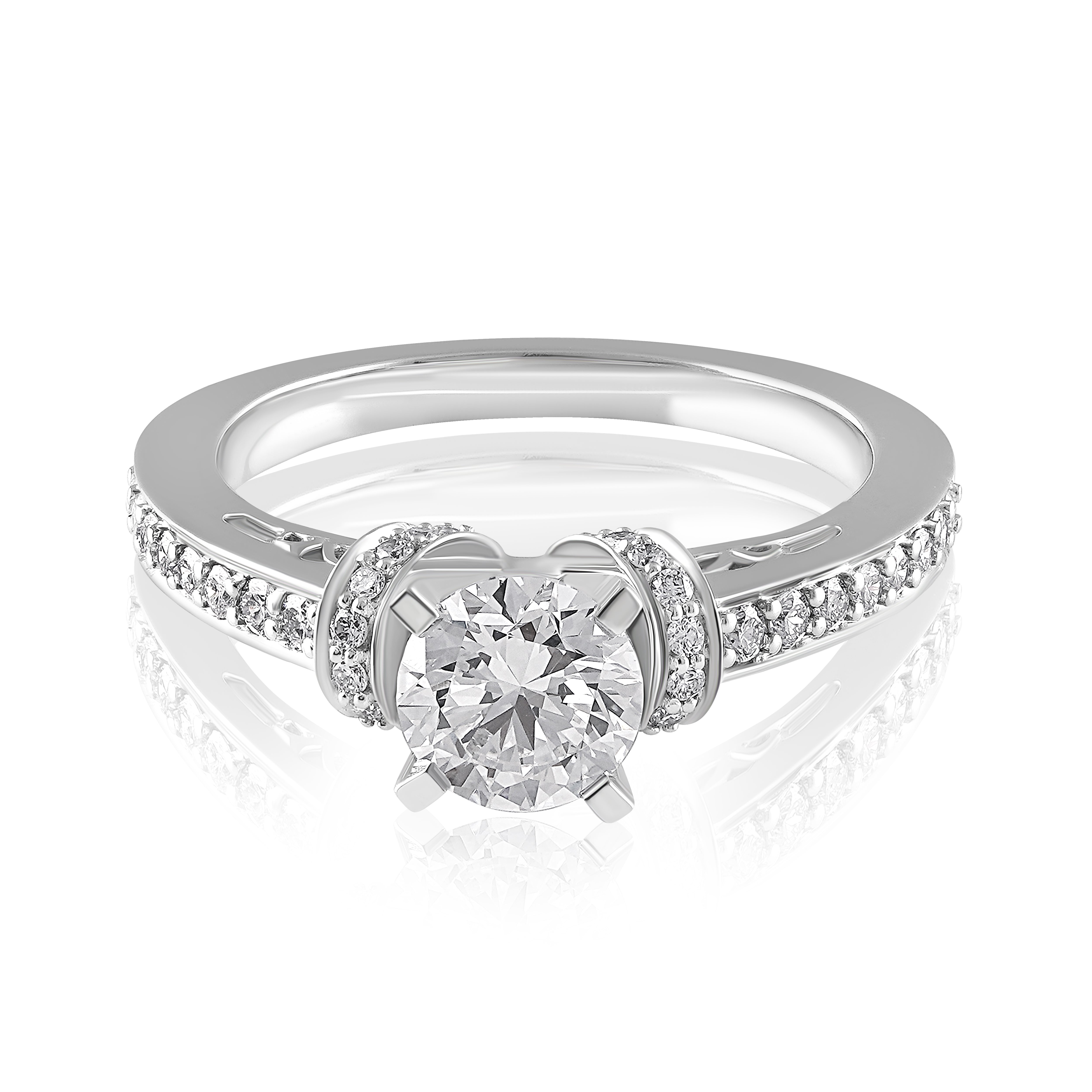 Empress Spark Solitaire Ring