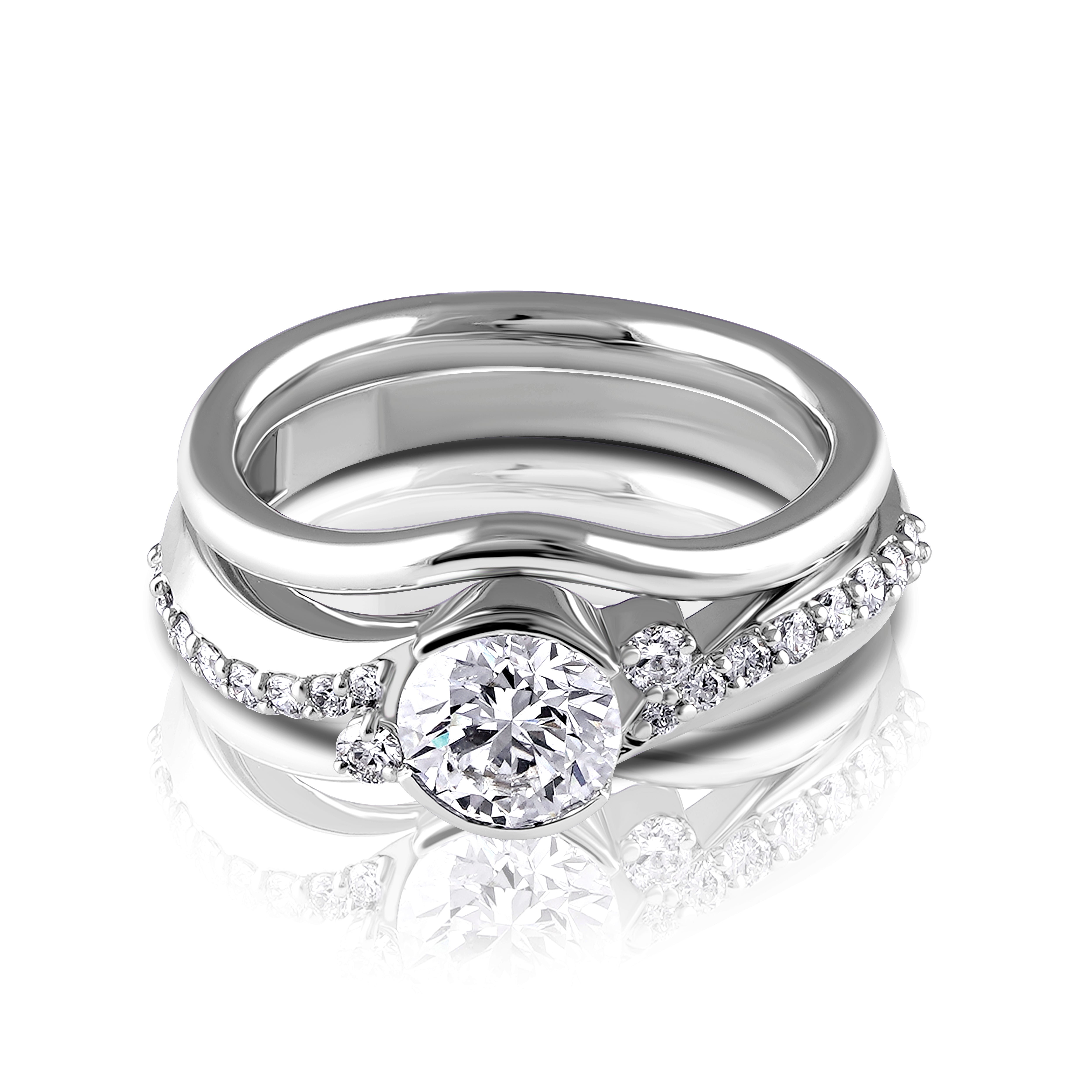 Eclipse Harmony Ring Set